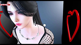Virtual Seductress: The Legend of the Thicc- 3D Animation Hentai