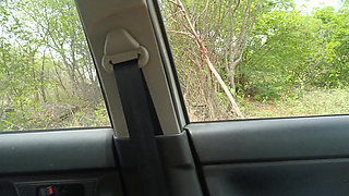 Function Outdoor Fucking in Car with Stranger