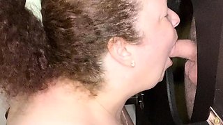Charlie glory hole blowjob