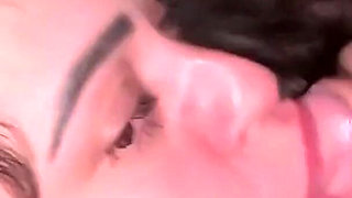 Greedy Slut Came Giving Me Her Ass and Then Took My Milk in Her Mouth