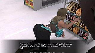 BBC NTR GAME: GANGBANGED IN A STORE