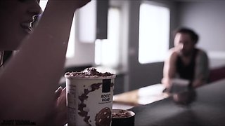 I'm gonna cum in your mouth!