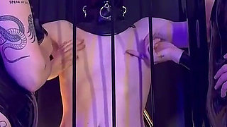 Teasing Our Caged Slave