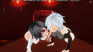 Lesbians Caught Me and Sucked My Dick