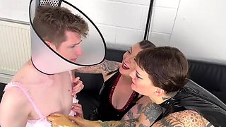 Mistress Ae - Lady Valeska - Dildo fetching sissy