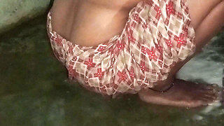 Bathroom sex with neighbour Bhabhi