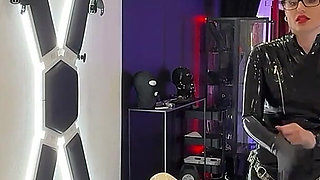 Caged Sissy Is Used as a Fuck Toy Part 2