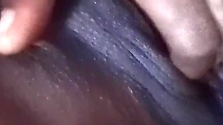 Rubbing My Wet Shaved Pussy Threw My Knickers Moaning Orgasms