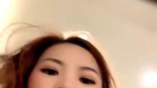 A high-quality young woman with a 3P date and enjoys her pussy with pink vibrator and pussy for a while