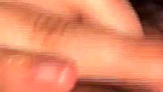 This Hairy Brunette Sucks Cock and Takes It in the Ass