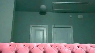 Hot brunette from squirt masturbating on webcam