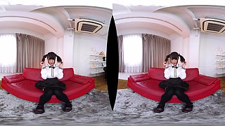 Creampie Sex With A Beautiful Girl With Pigtails And Knee-High Socks Part 3 - Asian Schoolgirl Hardcore Creampie Compilation