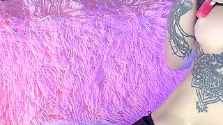 Submissive Obedient Girl Fucks Her Tight Asshole