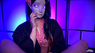 Verified Amateurs And Bella Hentaigirl - Demon Handjob From Nezuko Kamado 竈門(かまと)禰(ね)豆(す)子(こ