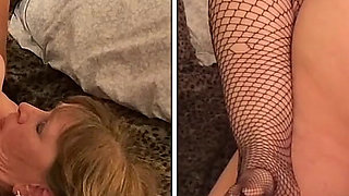 Granny Carmen Angel Dildo and Missionary Fucked to Orgasm