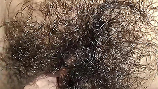 Aunty Hairy Rocks Husband's Cock