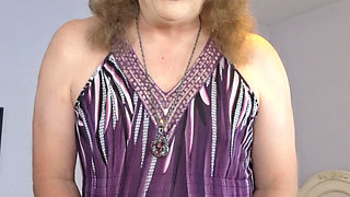 Ultra feminine granny tranny loves hot young men!