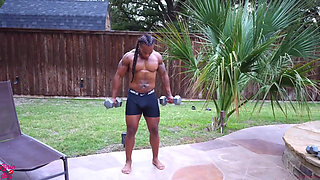 Poolside BBC Pounding Dreads Way & Lyric Sky First Encounter