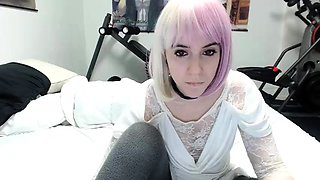 Emo Teen Becka Solo Webcam Masturbation Porn