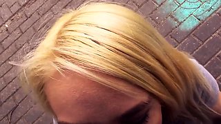 Blonde girl Arteya ripped open for sex