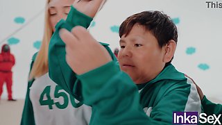 squid game final vitoria beatriz brasilera tetona y cul