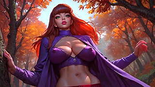 Daphne Blake From Scooby-Doo Perfect Cameltoe Pussy and Dance JOI AI