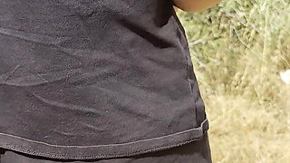 Public Pissing Compilation in Nature! Travel by Car! POV!