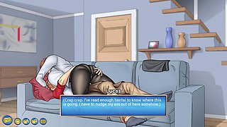 Landlady's naked surprise ignites wild, naughty passionate intimate play