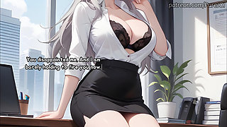 Prove to your boss Alya you should not be fired (Hot Sex JOI)
