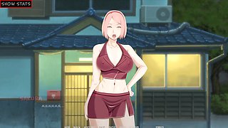 Cartoon babe with big assets and a tight spot gets into some wild 3D action