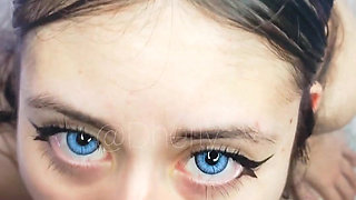 Dherlydoll Takes All My Cock in Her Mouth and Then Swallows My Hot Cum