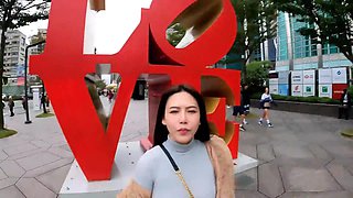 pov: vlogging with a sexy taiwanese model (326n.h)