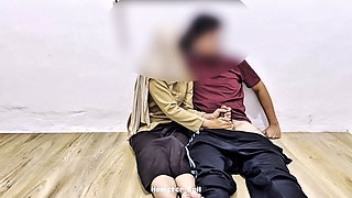 Student and Teacher in the Classroom After Scouting