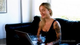 Cherry Kiss Entices Stranger for Hot Sex