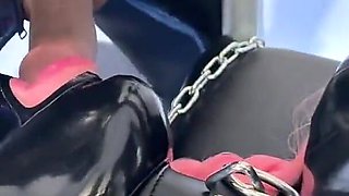 Mistressae’s Latex Spitroast: Rosie Gets Pegged and Wrecked