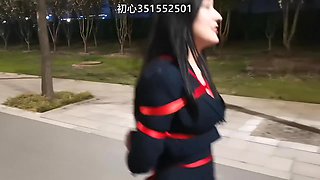 Chinese Girls Throw Trash Anywhere And Tie Up