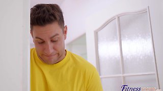 Big Tits Italian Megan Fiore Pre Gym Sexercise