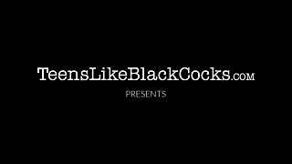 Dominant black Blade gapes the juicy pussy of young babe Aki
