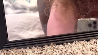 Milf gets pumped by a black stallion and loves it