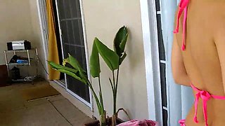 LEXI BLOOM Super Cute Coed Tied Up and Fucked Hard and Gets Cum Facial