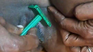 Indian Village Aunty Pussy Hair Remove