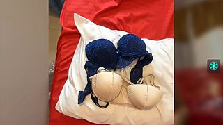 Veronicahot1997 squirt show bras and worn it