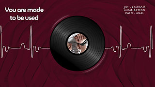 You are made to be used - Femdom JOI anal humiliation