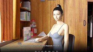 Anime fantasy with Misskitty2k in a one-piece swimsuit brought to life in cartoon style