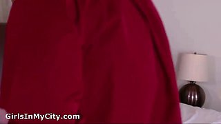 Perfect babysitter ignites passionate orgasmic ecstasy with sultry touch