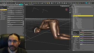 Building the Leticia Scene Body Posing Part 2