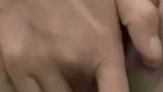 Horny Girl Masturbates in the Office