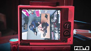 Melody Marks and Willow Ryder are enjoying fucking in the office