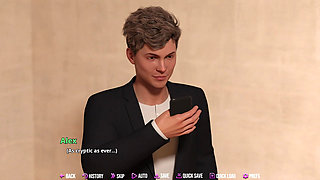 College Kings 136 - Lauren’s Slow and Sensual Handjob for Alex