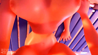 Boy and girl sex in the pule side.